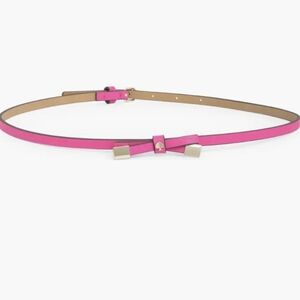 NWT Kate Spade Skinny Bow 8mm Belt in Vivid  Snapdragon. size Xl